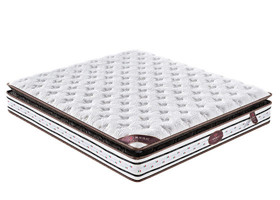 Hoog - dichtheids Organische Katoenen Schuimmatras, OEM Dik gemaakte Koning Pocket Spring Mattress