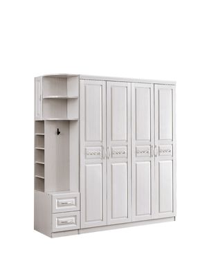 Stofdichte Witte Houten Armoire-Garderobe