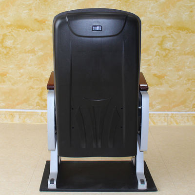 Hoge zwarte - de Bioskoop Hall Chairs Adjustable Moistureproof Antistatic van het dichtheidstheater
