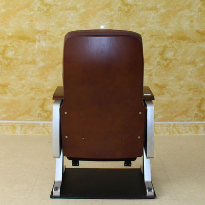 Karmozijnrode Houten Bioskoop Hall Chairs