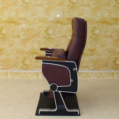 Karmozijnrode Houten Bioskoop Hall Chairs