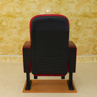Vouwbaar Stapelbaar Rood Bioskoophall chairs with high density Gevormd Schuim