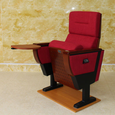 Vouwend Theaterbioskoop Hall Chairs With 500mm Anti Elektrostatisch van de Rugleuningsspons